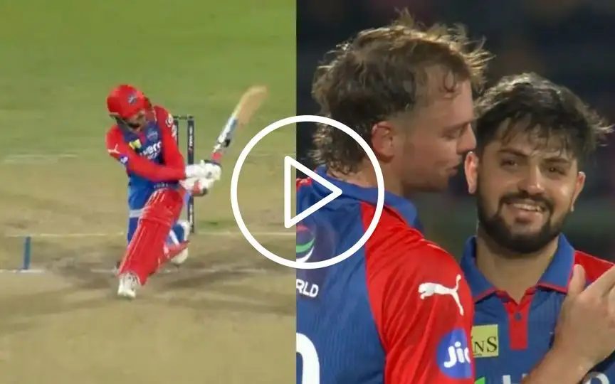 [Watch] Sameer Rizvi Gives Tribute To His Ex-IPL Captain Dhoni With Winning Six vs PBKS